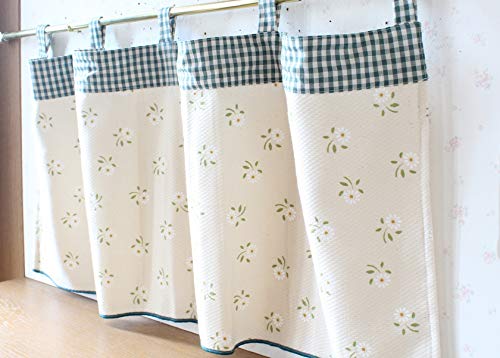 *マニー*カフェカーテン Amazon | マニー デイジー カフェカーテン グリーン | マニー デイジー